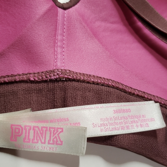 Victoria's Secret Pink Everywhere Wireless Lightly Lined Bra, 36B pink mauve - Picture 11 of 15